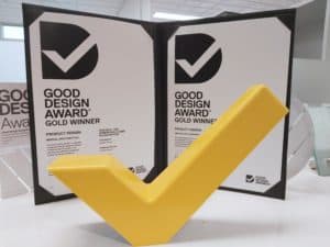 Good Design Award trophy